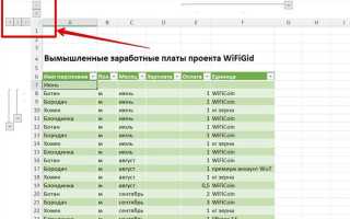 Как складывать строки в excel