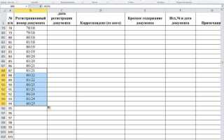 Как сделать автозаполнение в excel