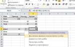 Как сделать формулу в excel