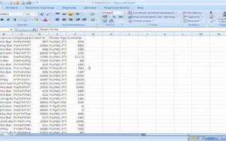 Как создать csv файл в excel