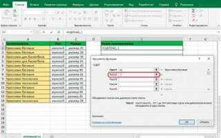 Как сделать пробел в ячейке excel