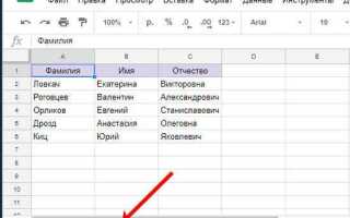 Как сделать выпадающий список в гугл таблицах