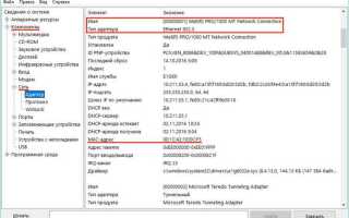 Как подменить mac в windows