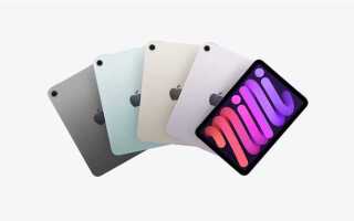 Когда будет поставка ipad mini 6