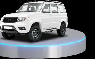 Сколько стоит новый уаз патриот с автоматической коробкой