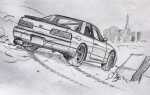 Как нарисовать nissan silvia s13