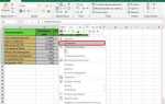 Как очистить ячейки в excel