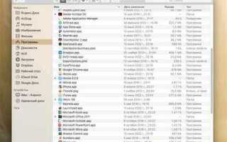 Как найти папку на mac