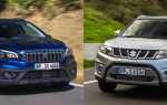 Что лучше suzuki vitara или sx4