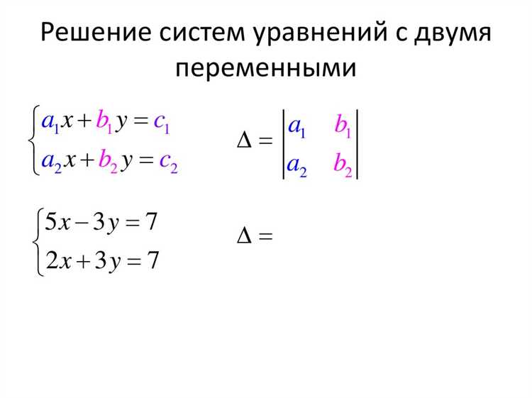Использование функции \ для нахождения решений