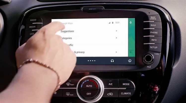 Обновление ПО и настройка системы мультимедиа для Android Auto