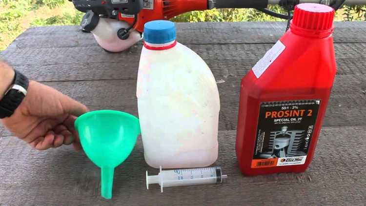 Как разбавлять бензин для триммера stihl