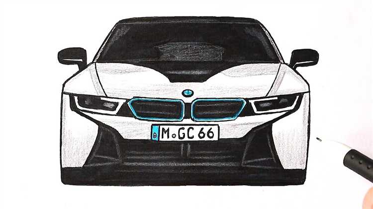 Выбор нужного типа карандашей и бумаги для BMW i8