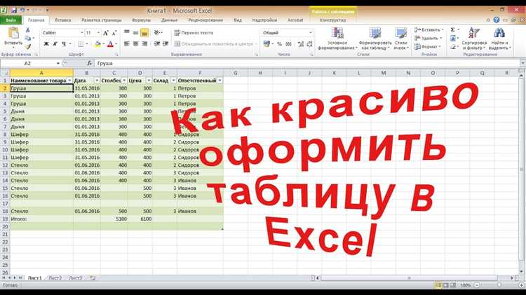 Добавление строки итога через меню «Конструктор таблиц»