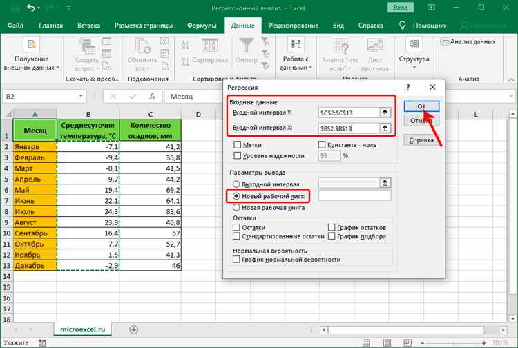 Как добавить анализ данных в excel