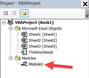 Открытие VBA через комбинацию клавиш Alt+F11