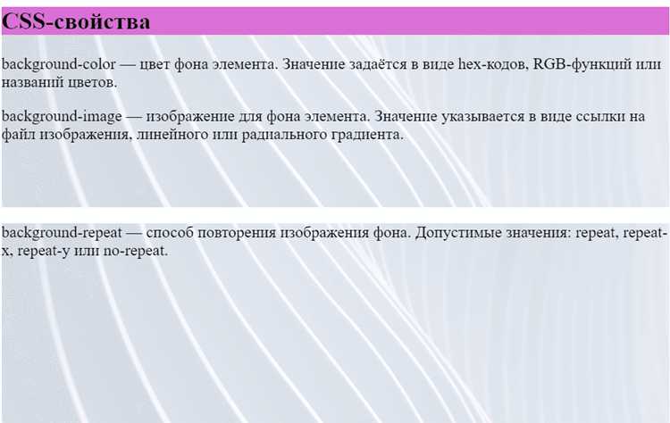 Использование нескольких фоновых изображений одновременно