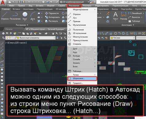 Применение штриховки к замкнутым и открытым контурам