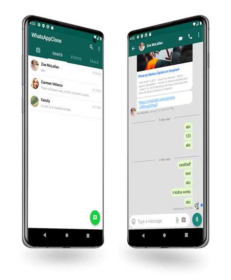 Выбор приложения для клонирования WhatsApp на Android