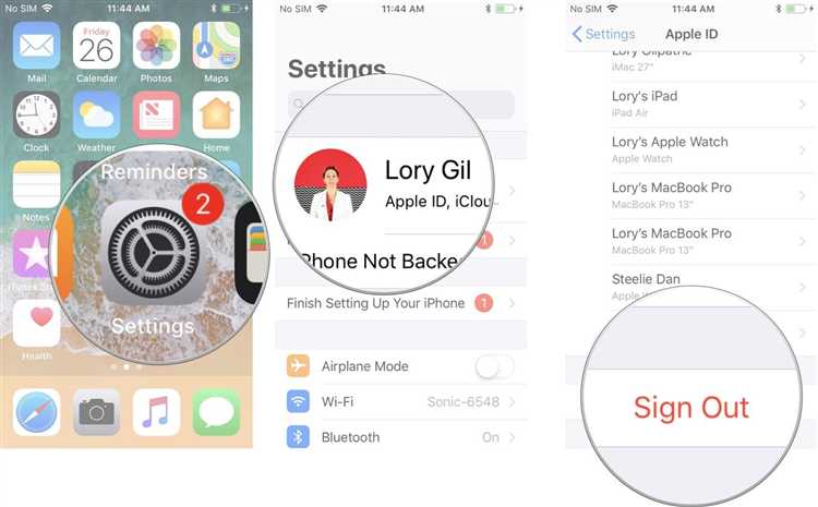 Создание резервной копии данных каждого Apple ID