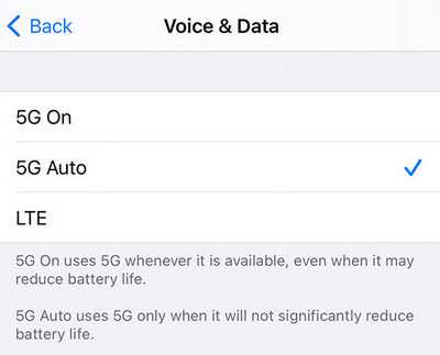 Модели iPhone с 5G по годам выпуска