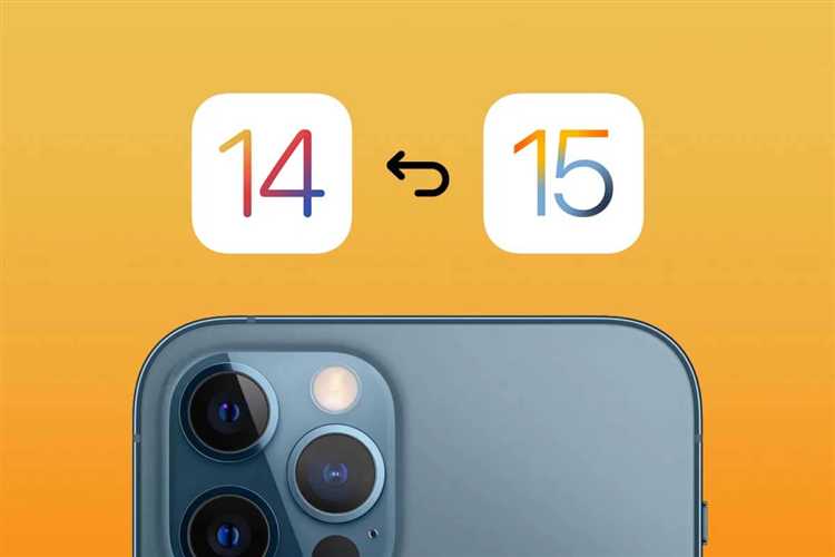 Процесс отката с iOS 15 на iOS 14 через iTunes или Finder