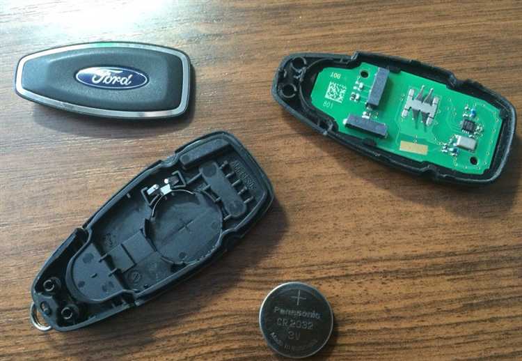 Определение типа батарейки для ключа Ford Focus 2