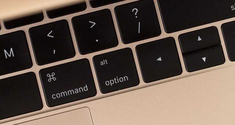 Когда может потребоваться поиск клавиши Alt на Mac