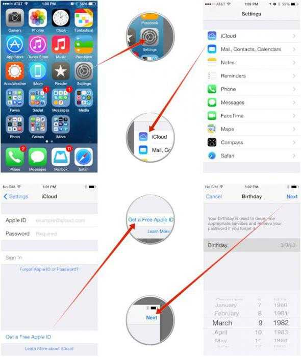 Проверка и завершение создания Apple ID