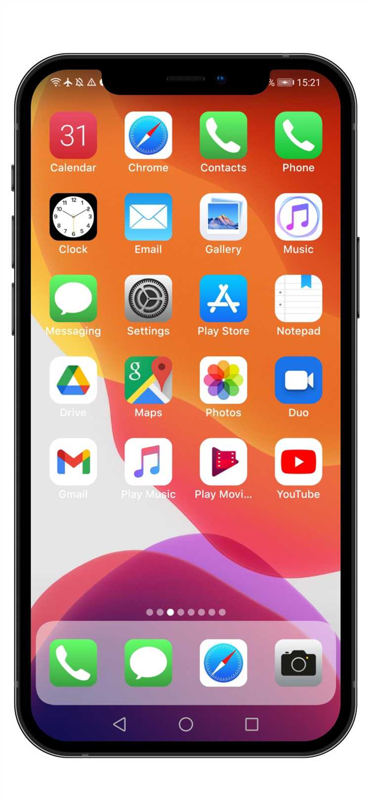 Как установить ios launcher 15