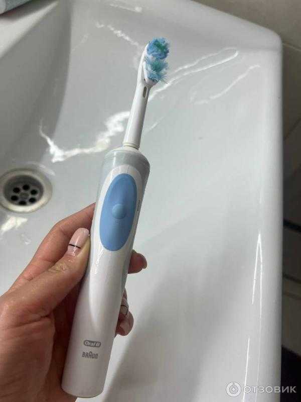Подготовка к разборке зубной щетки Braun