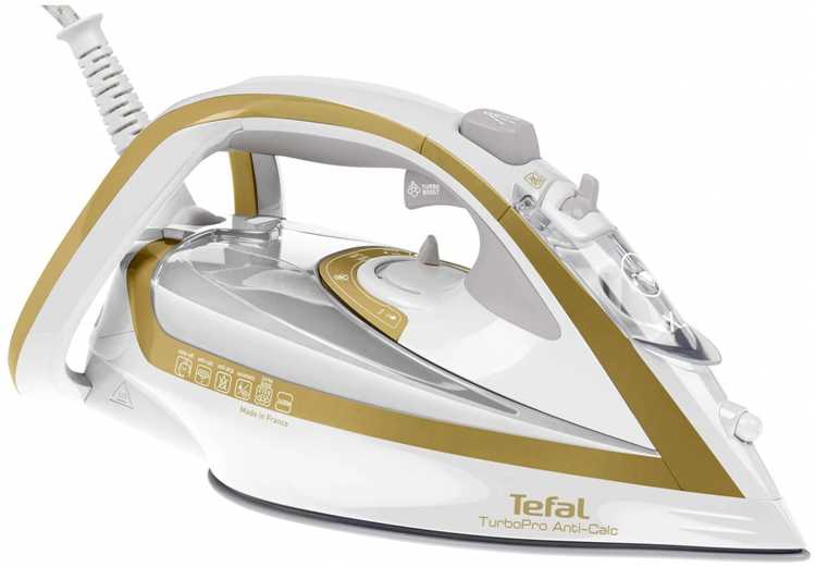 Что такое anti calc в утюгах tefal