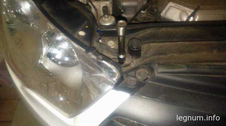 Как снять фару honda cr v 3