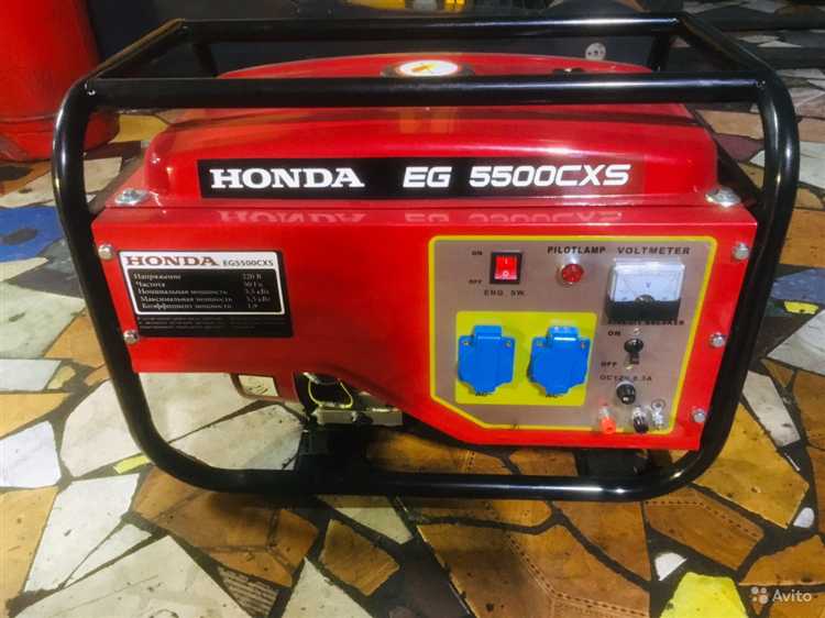 Отличия оригинального и поддельного Honda EG5500CXS