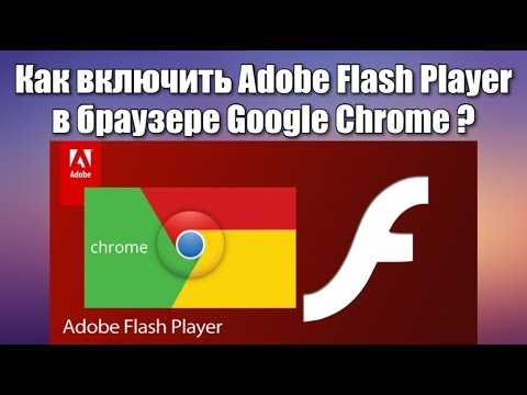 Включение Flash через настройки браузера